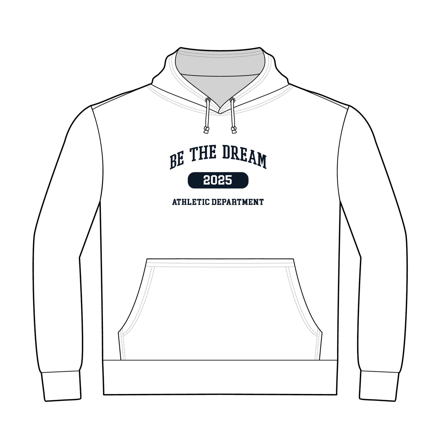 Be The Dream Athletic Hoodie 2025