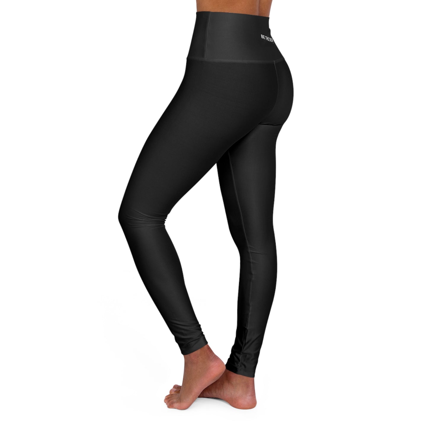 "Be The Dream" High Waisted Yoga Leggings (AOP) by ADSN