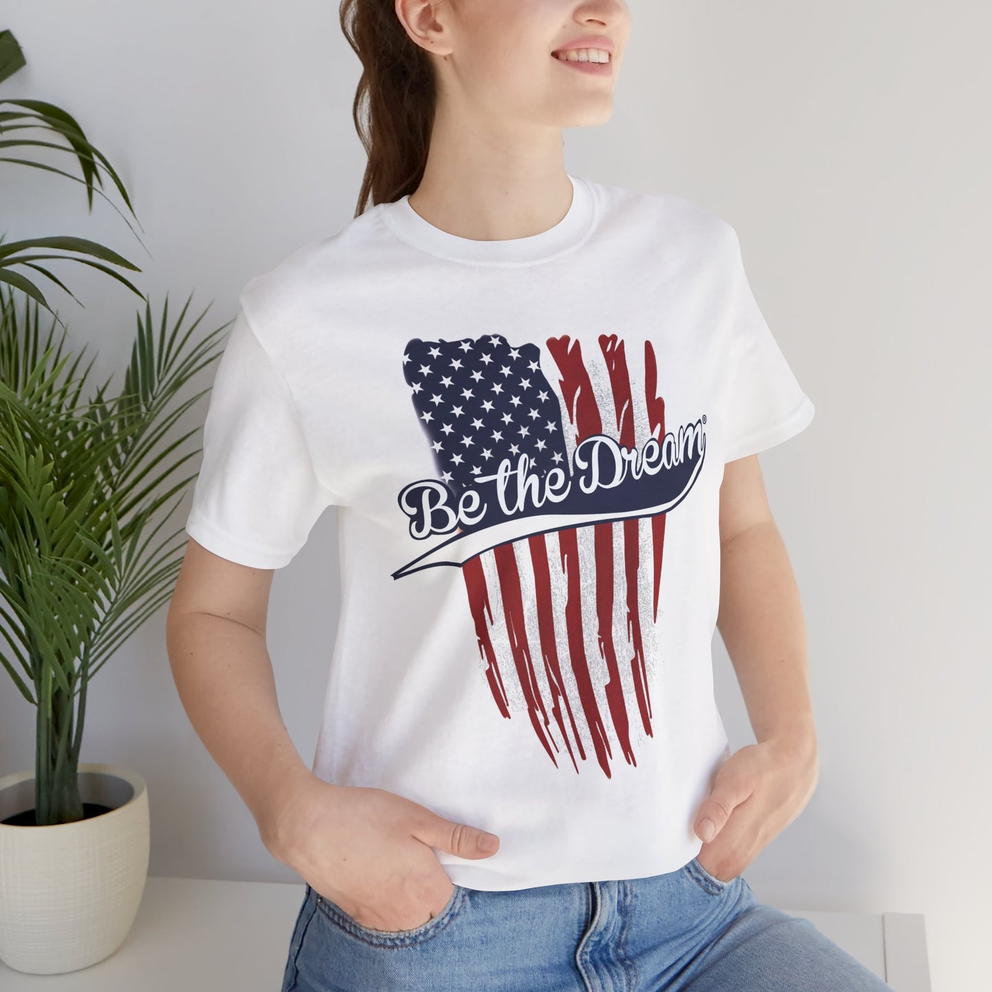 USA "Be The Dream" Unisex Sleeve Tee