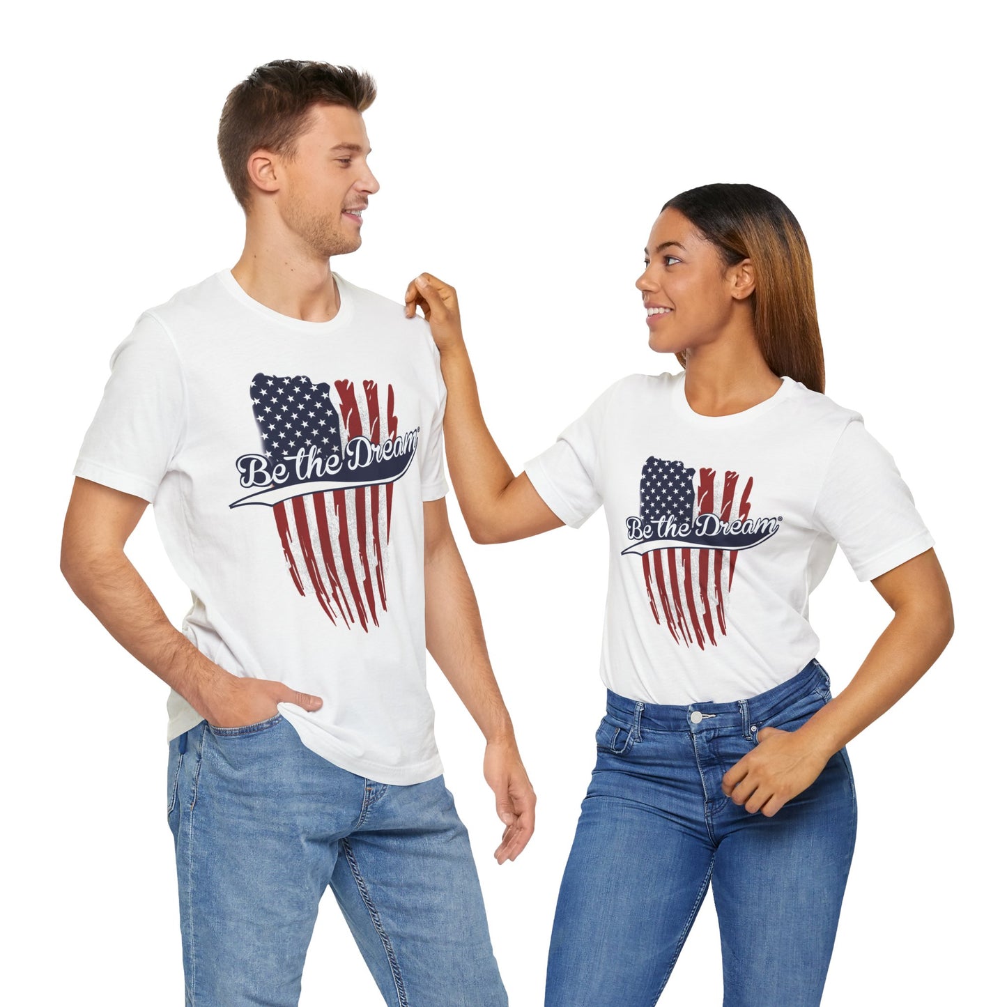 USA "Be The Dream" Unisex Sleeve Tee