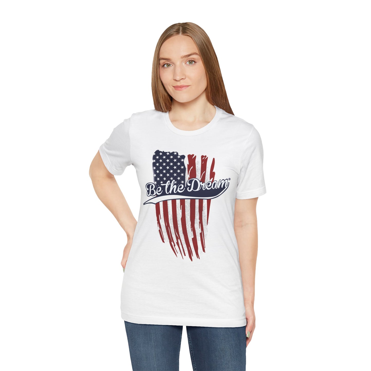 USA "Be The Dream" Unisex Sleeve Tee