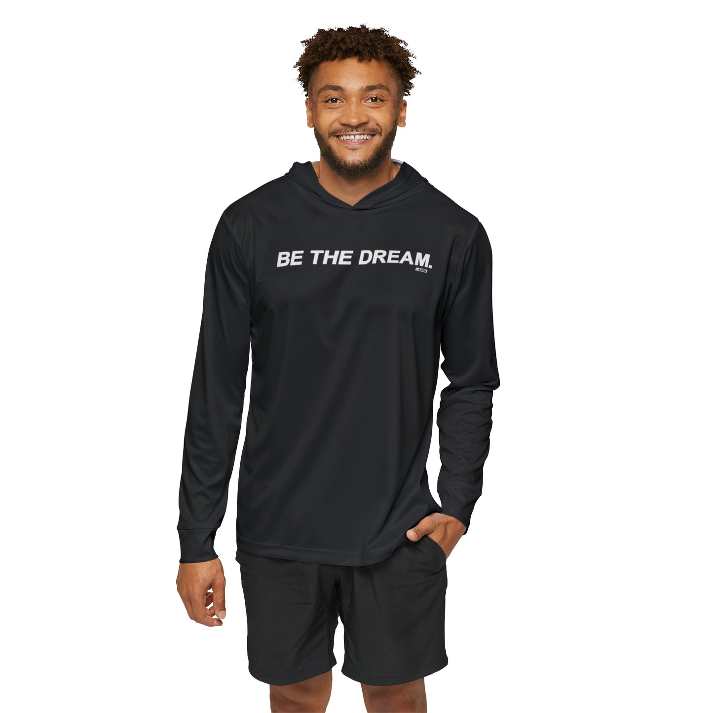 "Be The Dream" Men's Sports Warmup Hoodie (AOP) by ADSN