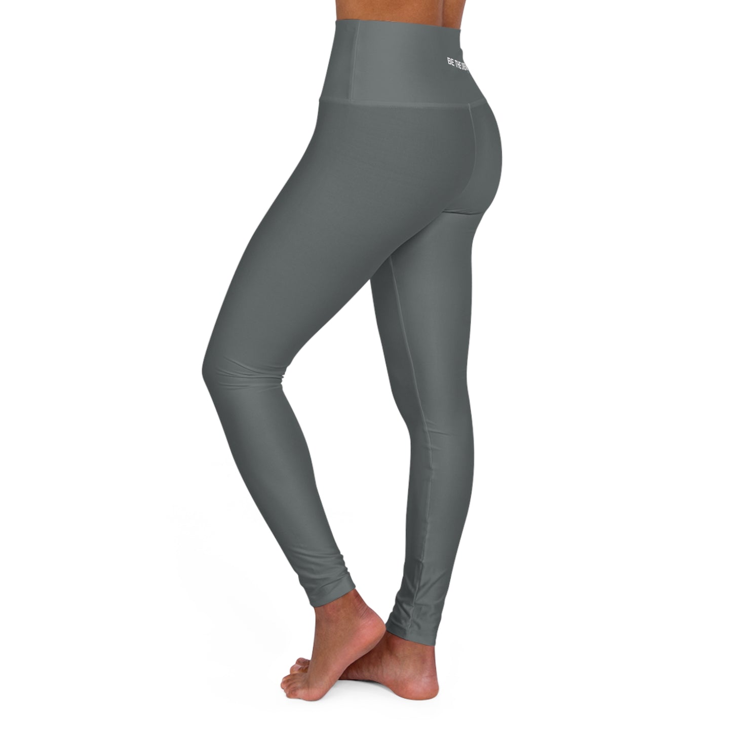 "Be The Dream" High Waisted Yoga Leggings (AOP) by ADSN