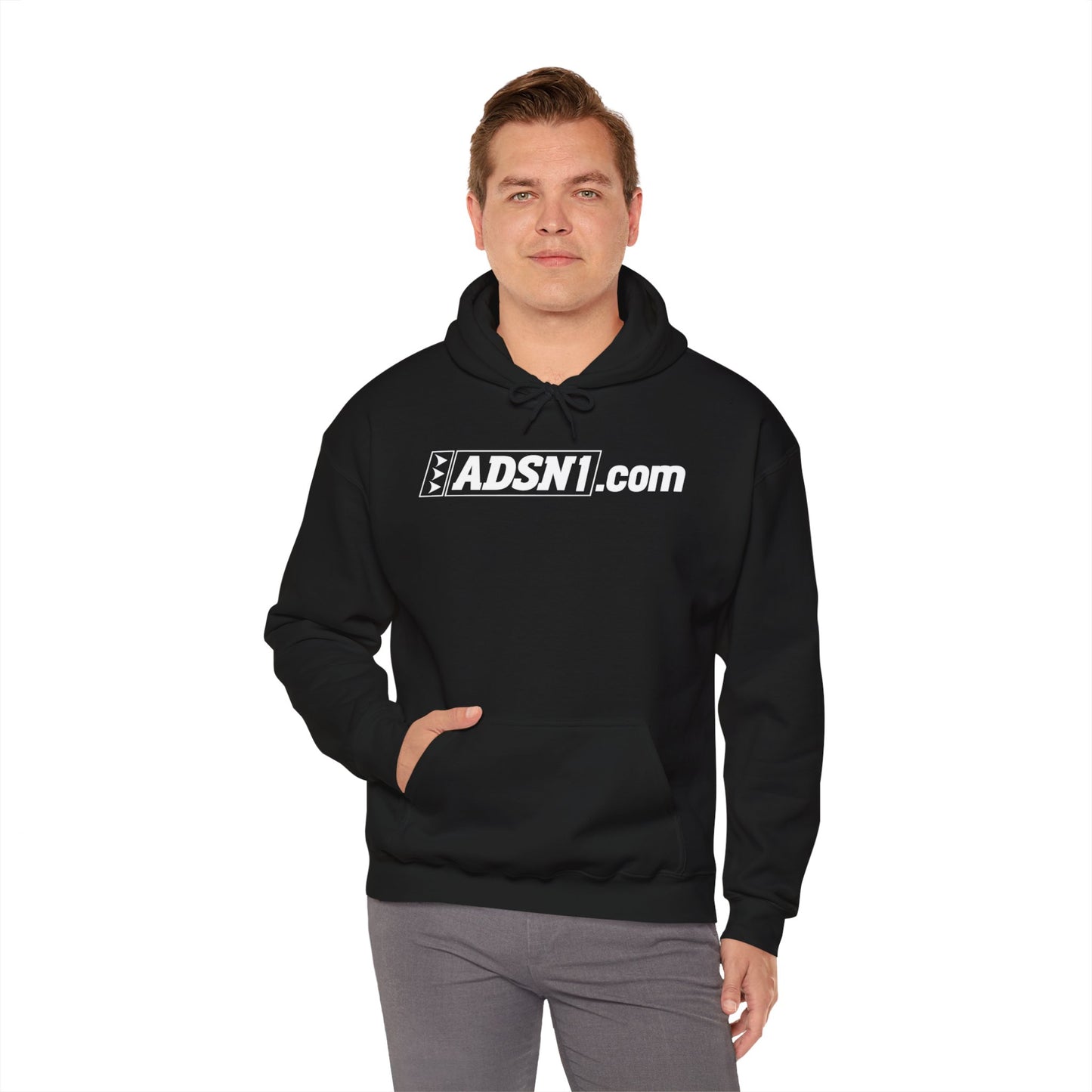 "ADSN1.com" Unisex Heavy Blend™ Hooded Sweatshirt